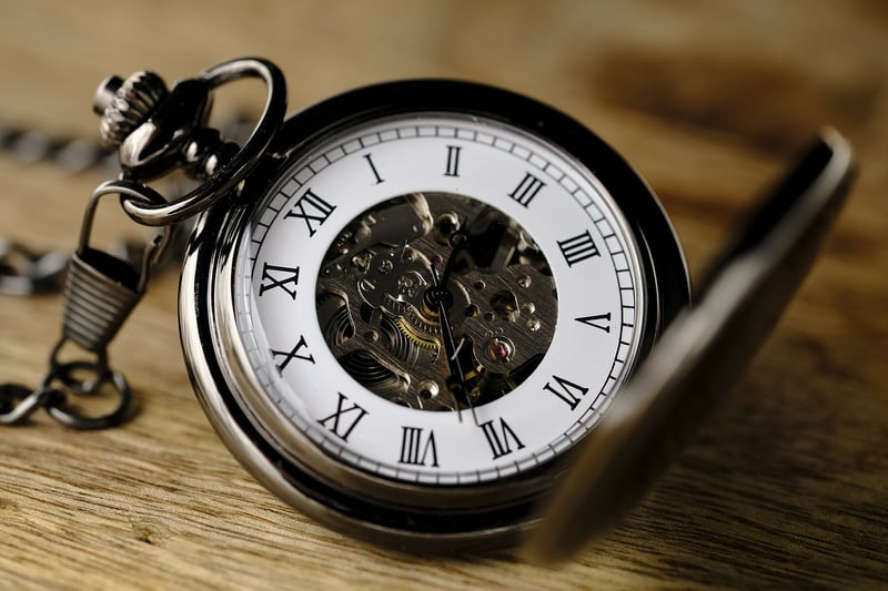 Clock Time Watch Gear Mechanism